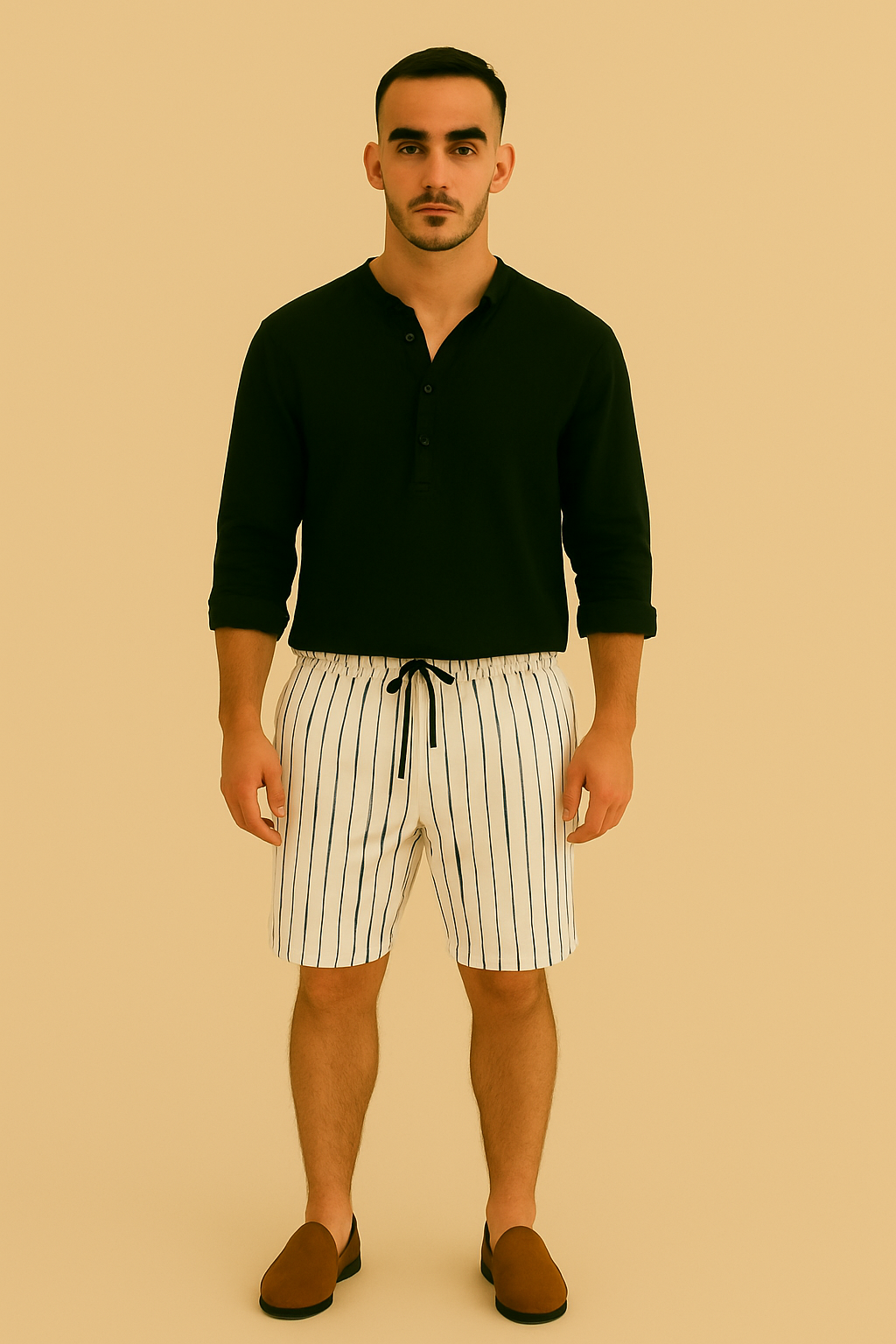 Haldrith Mariner Striped Shorts