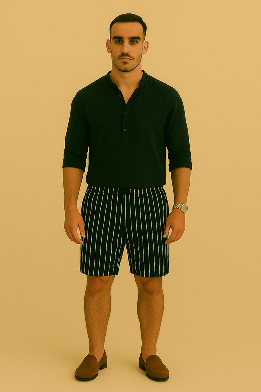 Haldrith Mariner Striped Shorts